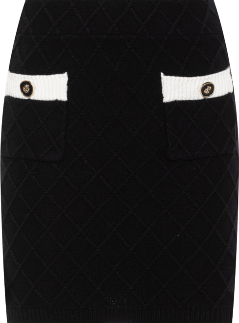 Women's Bex Fully Knit Mini Skirt With Front Pocket Detail