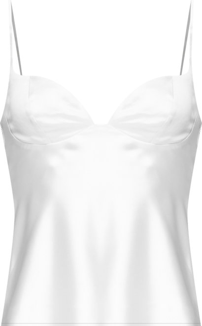 Women's Jema Cupped Satin Effect Top