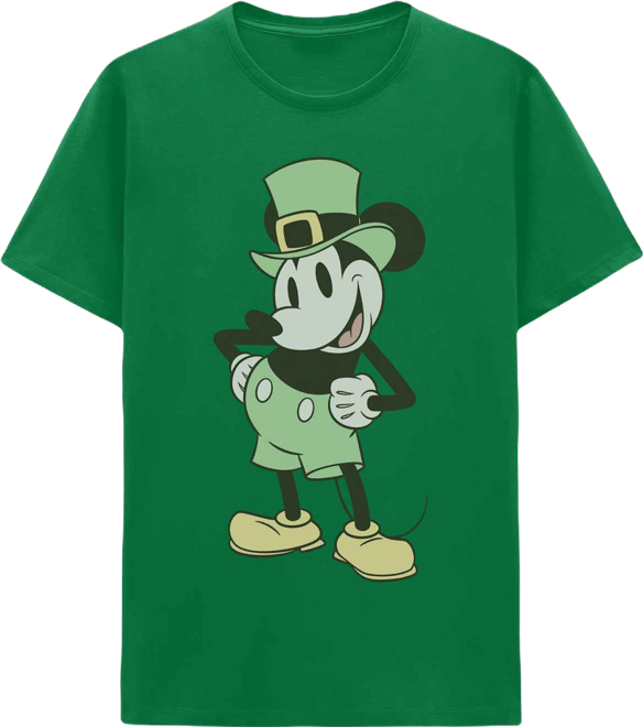Men's Mickey Mouse St. Patrick's Short-Sleeve T-Shirt