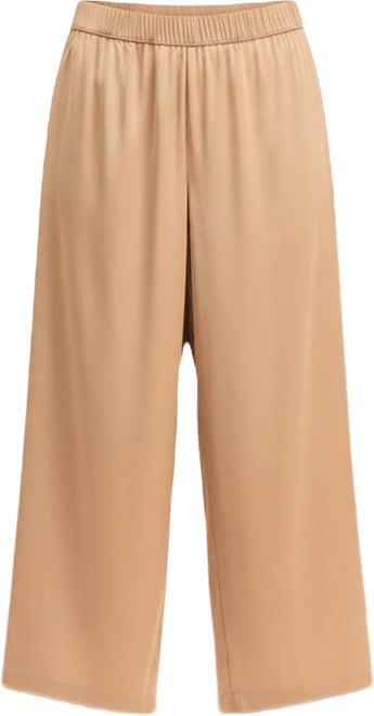 Women's Satin Pull-On Capri Pants, Macy's Exclusive