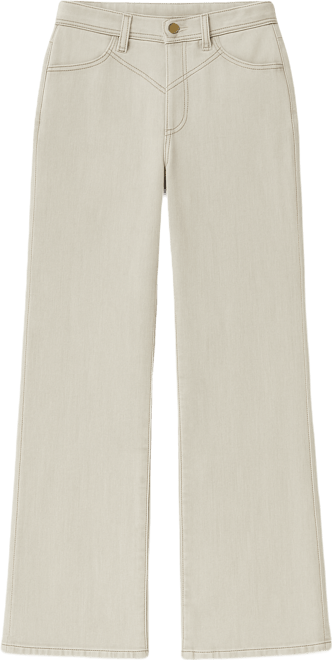 Women's Double Yoke Wide-Leg Jeans