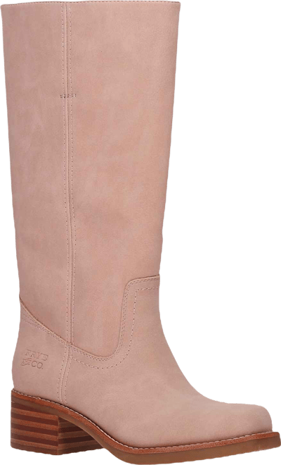 Women's Miranda Leather Stacked Heel Boots