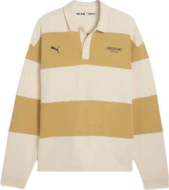 Porsche Legacy Men's Long Sleeve Polo Shirt | PUMA