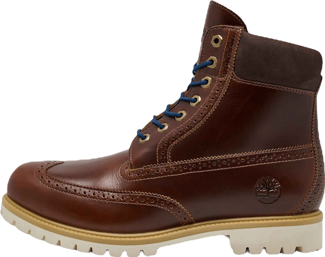 Men's Timberland Heritage 6-Inch Brogue Waterproof Boots | Finish Line