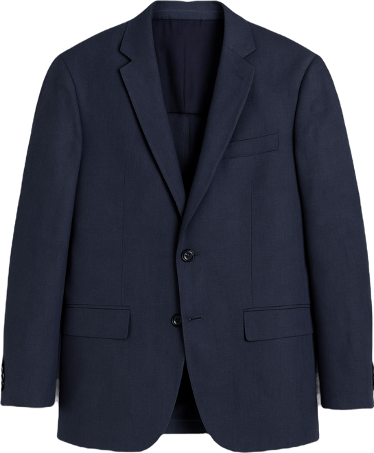 Men's Herringbone Linen Blazer
