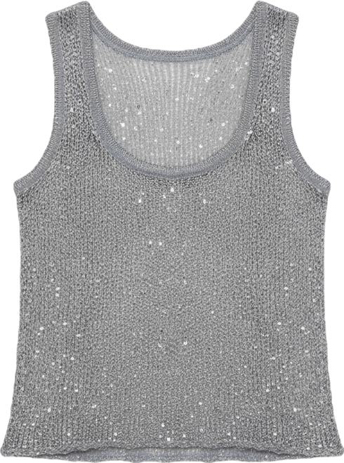 Women's Eleora Sequin Knit Tank Top