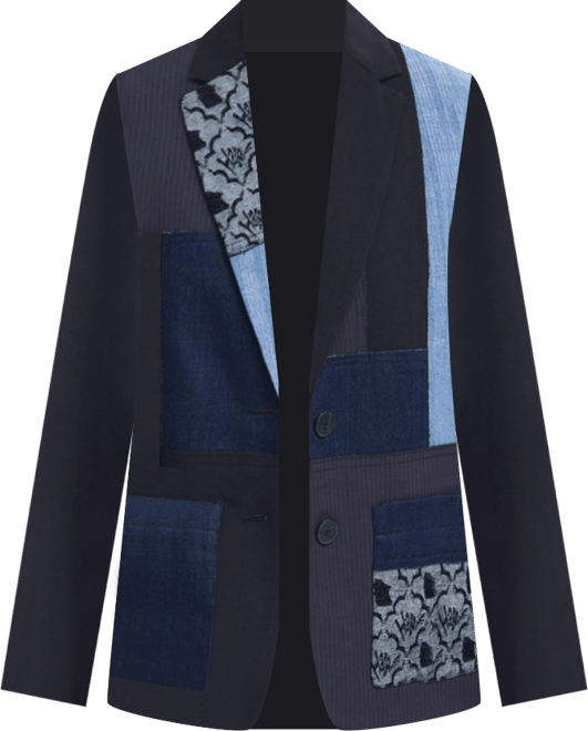 Women's Patchwork blazer