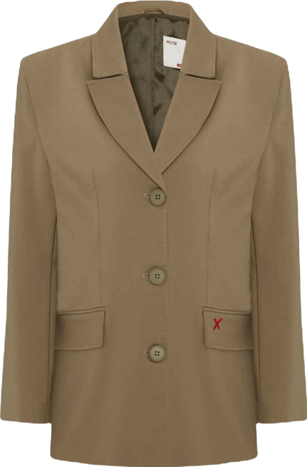 Women's Cotton Blend Classic Blazer