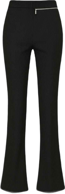 Women's Zip Detail Skinny Flare Pant