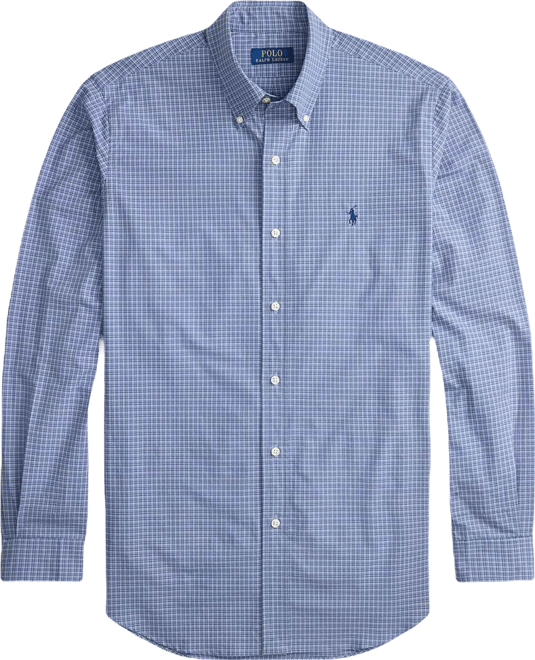 Men's Classic-Fit Stretch Poplin Shirt