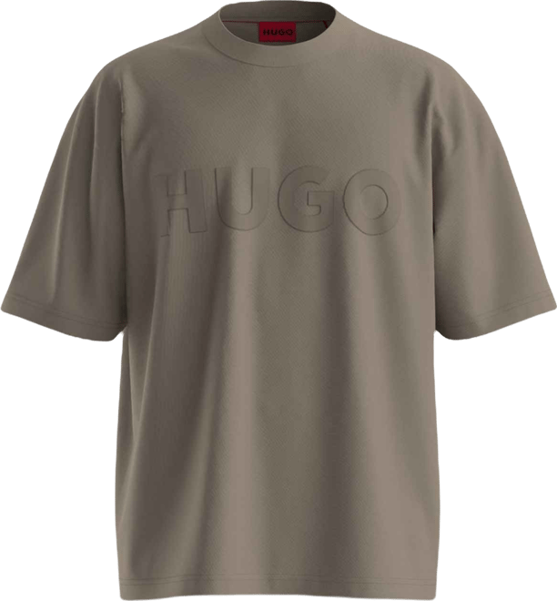 Hugo by  Men's Reflective Logo T-Shirt