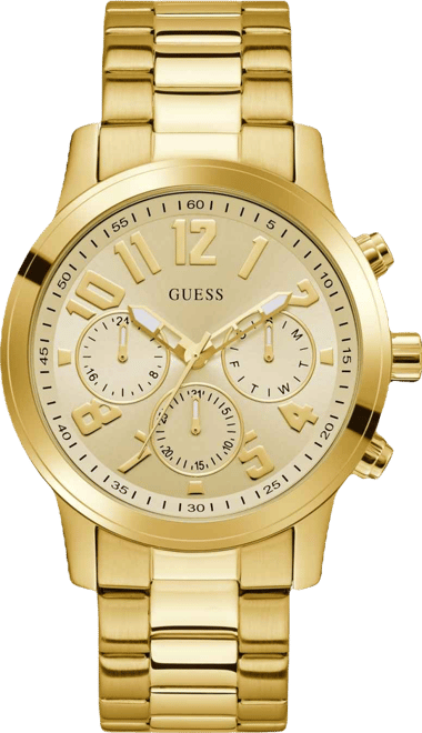 Men's Gold-Tone Multi-Function Watch, 44mm
