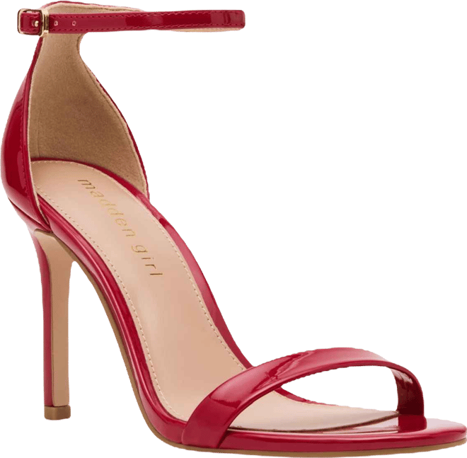 Brazen Two-Piece Stiletto Dress Sandals