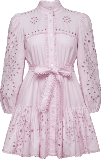 Women's Eyelet Shirtdress