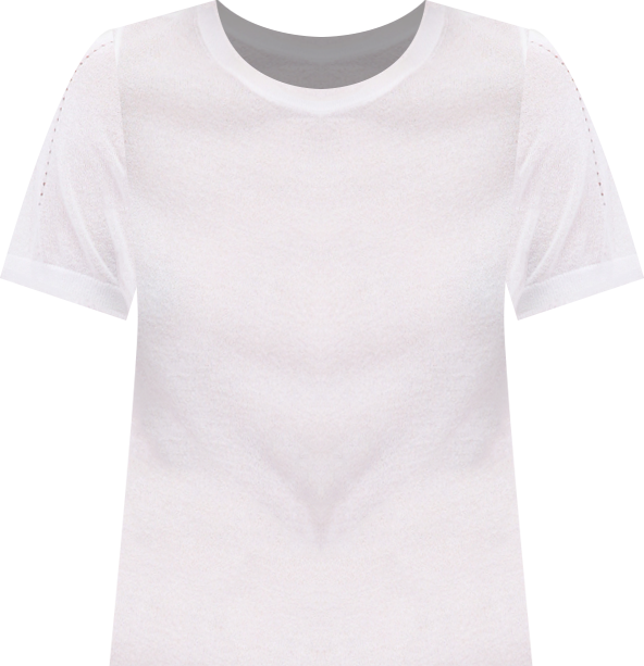 Women's Lightweight Metallic-Knit Short-Sleeve Sweater, Macy's Exclusive