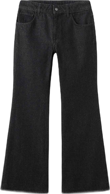 Women's Flared Rinse-Wash Jeans