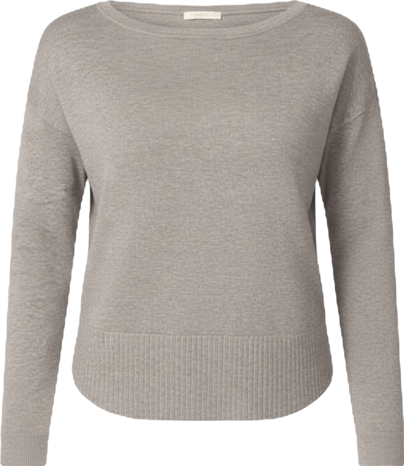 Women's Round Hem Pull-On Sweater