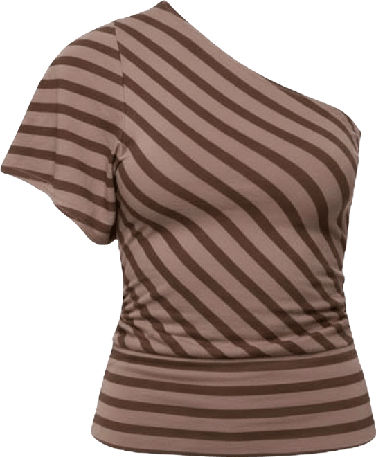 Women's Asymmetric One Shoulder Top