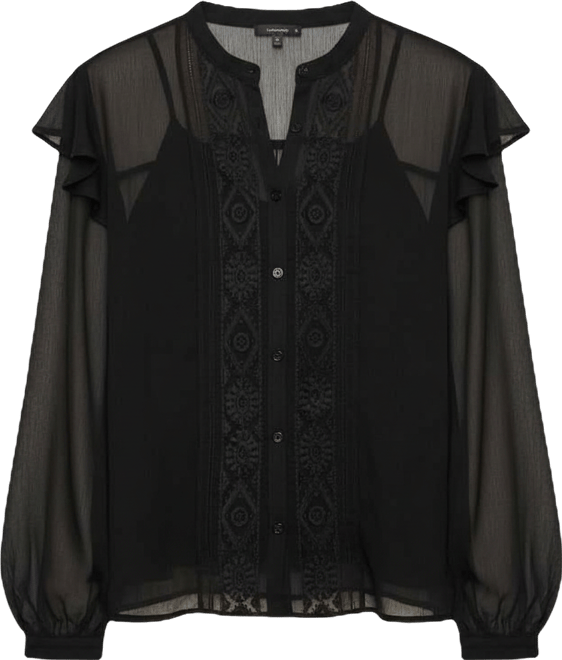 Women's Nostalgia Embroidered Top