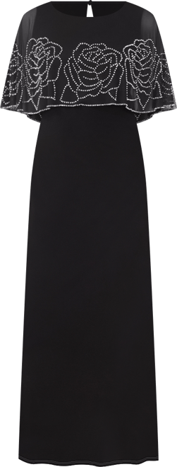 Petite Crewneck Faraj Maxi Dress