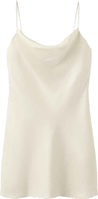 Women's Low-Cut Neckline Satin Dress