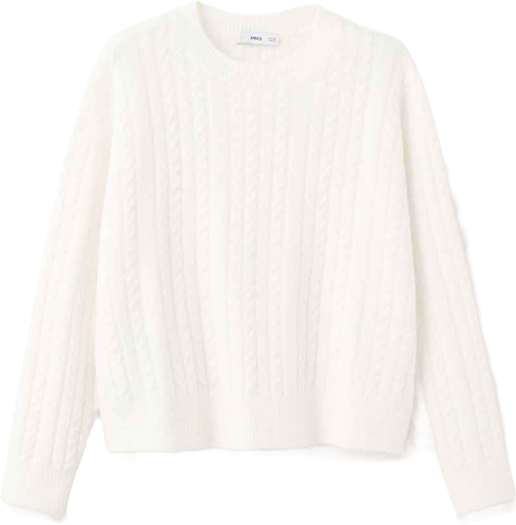 Women's Braided Knitted Sweater