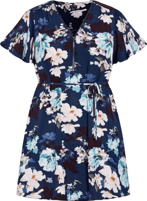 Women's Plus Size Megan Print Dress