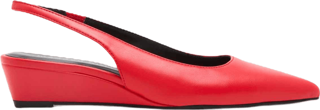 Women's Candy Slingback Demi-Wedge Pumps