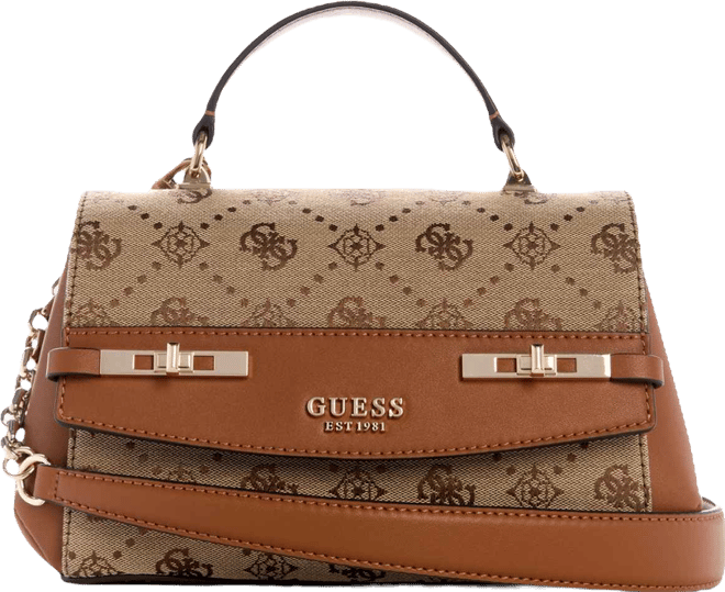 Melinda Logo Small Top Handle Bag