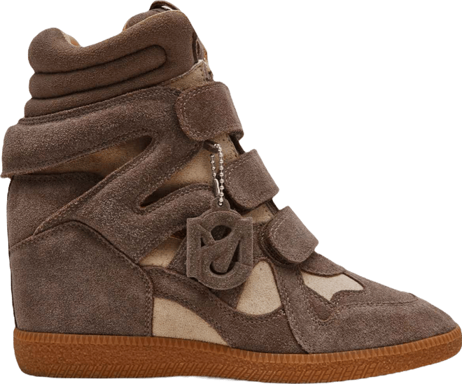 Women's Mavis High-Top Lace-Up Wedge Sneakers