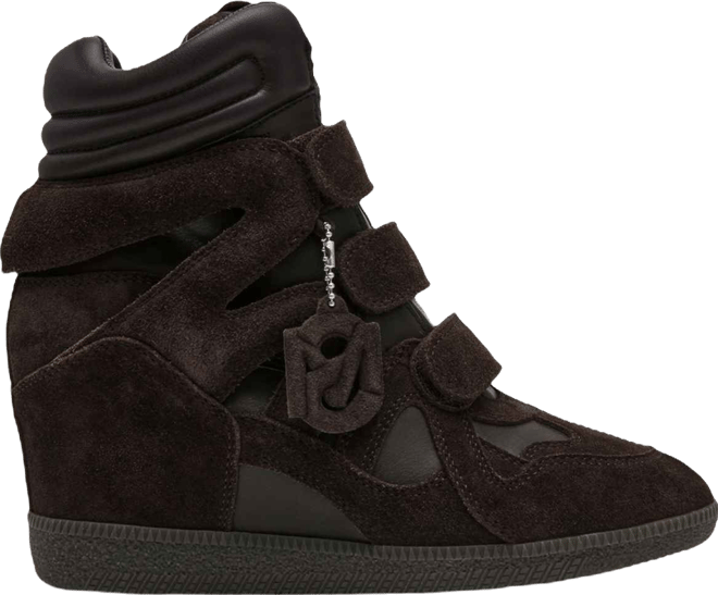 Women's Mavis High-Top Lace-Up Wedge Sneakers