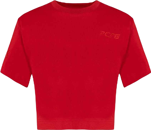 Women's Padded Shoulder Cotton T-Shirt