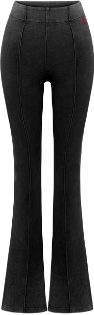 Women's Cotton Acid Washed Flare Sweatpant