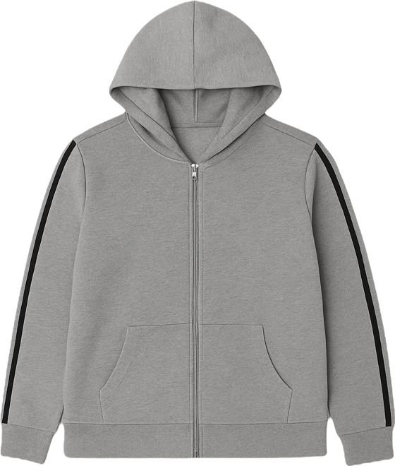 Women's Side Stripe Zip Hoodie