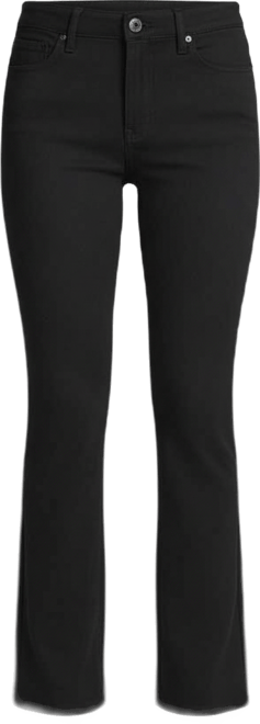 Women's Mid-Rise 5 Pocket Slim Boot Cut Pants