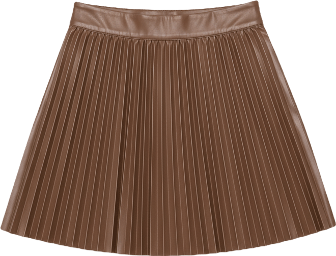 Women's Celebrity Crush Brown Mini Skirt