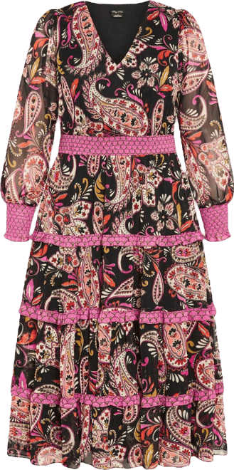 Plus Size Gwendolyn Print Dress