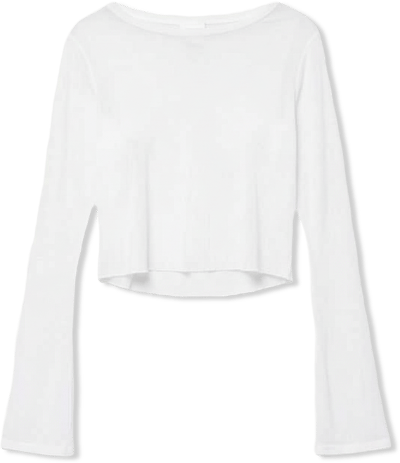 Womens Catalena Long Sleeve Sheer Top