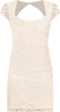 Women's Elegant Cap Sleeve Bridal Short Dress