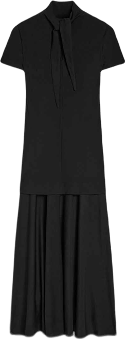 Jil Sander Tie Neck Drop Waist Dress | Bloomingdale's Women