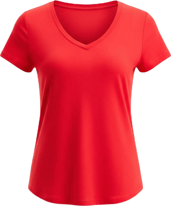 Women's V-Neck Performance T-Shirt, Created for Macy's
