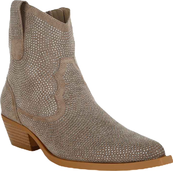 Costello Rhinestones Embellished Cowboy Boots
