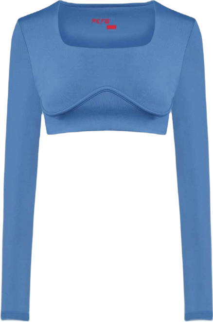 Women's Free Heaven Long-Sleeve Crop Top