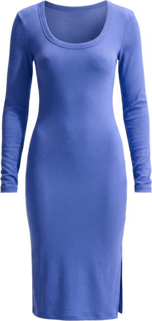 Nike Sportswear Chill Knit Women's Tight Long-Sleeve Midi Mini-Rib Dress