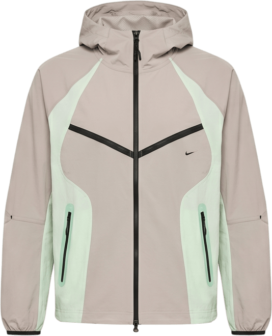 Nike Tech Men's Dri-FIT Woven Full-Zip Color-Block Windrunner Jacket