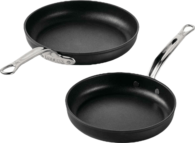 Titum Fusion Nonstick 2-Pc. Egg Pan and Open Skillet Set