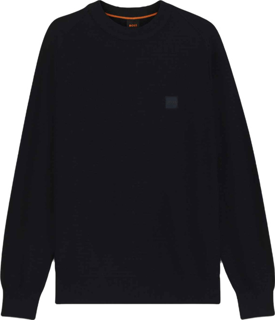 Boss by  Men's Structured Cotton Cashmere Sweater