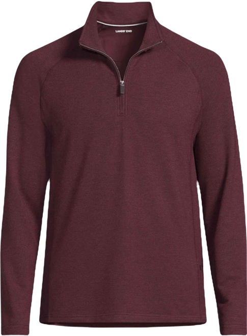 Men's Long Sleeve Quarter Zip Sweaters