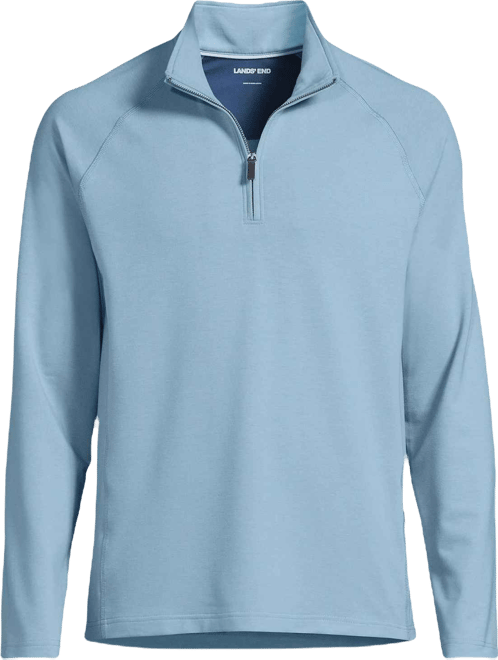 Men's Long Sleeve Quarter Zip Sweaters