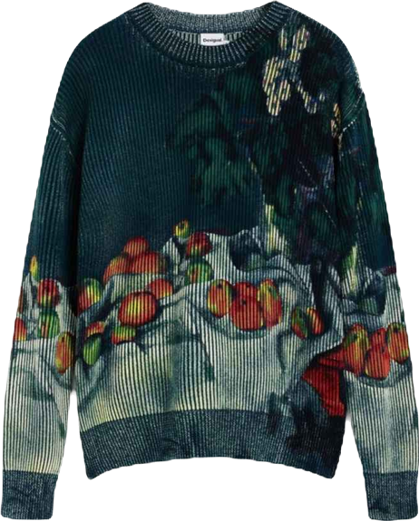 Men's Still life texture sweater